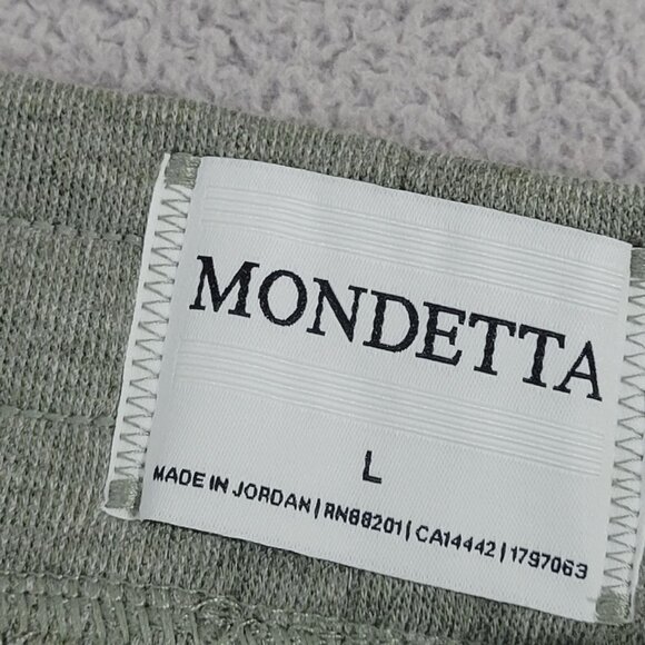 NEW Mondetta Heathered Green Fleece Jogger Pants L // 25PT - Picture 5 of 8